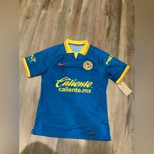 Nike DRI-FIT CLUB AMERICA AWAY STADIUM JERSEY 2023/24 (DX2681-410) Size Medium